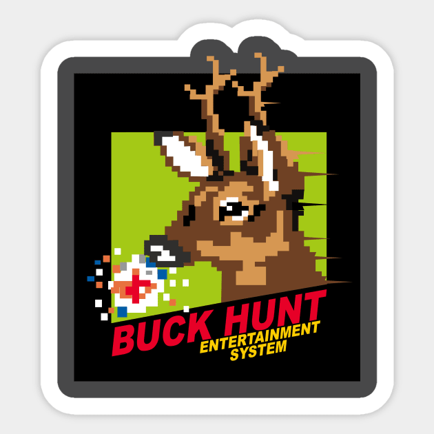 Buck Hunt Sticker by sebstgelais